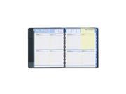AT A GLANCE 76 05 05 QuickNotes Recycled Weekly Monthly Appointment Book 8 x 9 7 8 Black