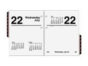 AT A GLANCE E919 50 Recycled Compact Desk Calendar Refill 3 x 3 3 4