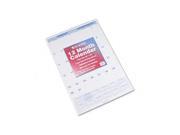 AT A GLANCE PM4 28 Recycled Monthly Wall Calendar Blue and Red 20 x 30