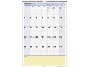 AT A GLANCE PM54 28 QuickNotes Recycled Wall Calendar 15 1 2 x 22 3 4