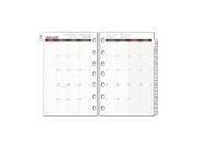 Day Runner 068 685Y Express Recycled Monthly Planning Pages 8 1 2 x 11