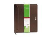 Day Runner 3070304 Harrison Planner 1 Year January 2016 till December 2016 8.50 x 11 3 ring Zippered Closure Brown