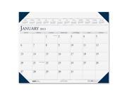 House of Doolittle 180 HD Executive Monthly Desk Pad Calendar w Alternating Page Colors 24 x 19