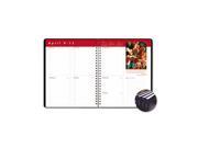House of Doolittle 279 92 Earthscapes Executive Hardcover Weekly Appointment Book 8 1 2 x 11 Black