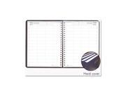 House of Doolittle 282 92 Executive Hardcover 4 Person Group Practice Daily Appointment Book 8x11 Black