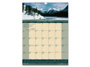 House of Doolittle 362 Landscapes Monthly Wall Calendar 12 x 16 1 2