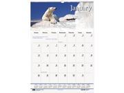 House Of Doolittle 3732 Wildlife Scenes Monthly Wall Calendar 12 x 16 1 2