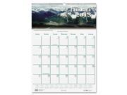 House of Doolittle 374 Scenic Beauty Monthly Wall Calendar 15 1 2 x 22