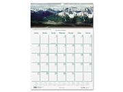 House of Doolittle 378 Scenic Beauty Monthly Wall Calendar 12 x 16 1 2