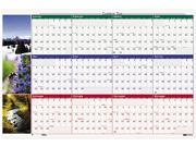 House Of Doolittle 3931 Earthscapes Nature Scenes Reversible Erasable Yearly Wall Calendar 32 x 48