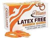 Alliance 37196 Latex Free Orange Rubber Bands Size 19 3 1 2 x 1 16 1750 Box