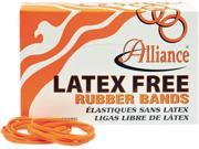Alliance 37336 Latex Free Orange Rubber Bands Size 33 3 1 2 x 1 8 850 Box