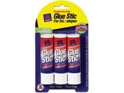 Glue Stic for Envelopes .26 oz Stick 3 Pack