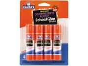 Elmer s E543 Washable School Glue Sticks Disappearing Purple 4 Pack