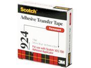 Scotch 924 3 4 Adhesive Transfer Tape Roll 3 4 Wide x 36 Yards
