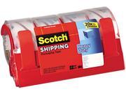 Scotch 3850 4RD 3850 Heavy Duty Packaging Tape 1.88 x 54.6 yards Clear 4 Pack