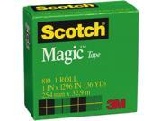 Scotch 810 1 1296 Magic Office Tape 1 x 1296 1 Core Clear