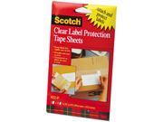 Scotch 822 P ScotchPad Label Protection Tape Pads 4 x 6 2 25 Sheet Pads Pack