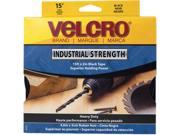 Velcro 90197 Industrial Strength Sticky Back Hook and Loop Fasteners 2.00 x 15.00 ft. Roll Black