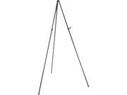 Quartet 27E Heavy Duty Adjustable Instant Easel Stand 15 to 63 High Steel Black