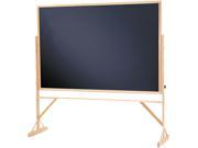 Quartet WTR406810 Reversible Chalkboard with Hardwood Frame 48 x 72