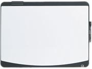 Quartet 06355BK Dry Erase Board Foam 23 1 2 x 17 1 2 Black White Black Frame