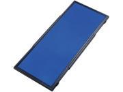 Quartet SB93501Q Display System Optional Header Panel Fabric 24 x 10 Blue Gray Black PVC Frame