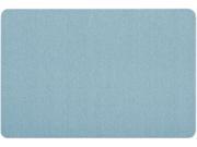 Quartet 7683BE Oval Office Fabric Bulletin Board 36 x 24 Light Blue