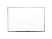 3M DEP7248A Premium Porcelain Dry Erase Board 72 x 48 White Aluminum Frame