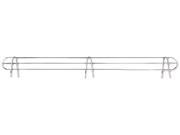 Alera SW59BS48SR ALESW59BS48SR Wire Shelving Back Support 48 Wide Silver 2 Supports Pack