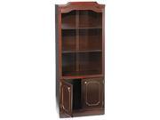 DMi 7350 09 Governorâ€™s Series Bookcase With Doors 3 Shelves 30w x 14d x 74h Mahogany