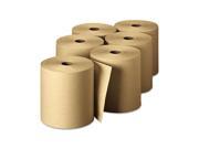 Georgia Pacific 26301 Envision High Capacity Nonperforated Paper Towel Roll 7 7 8x800 Brown 6 Carton