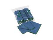 KIMBERLY CLARK PROFESSIONAL* 83620 WYPALL Cloths w Microban Microfiber 15 3 4 x 15 3 4 Blue 6 Pack