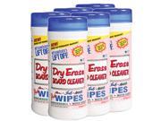 Motsenbockers Lift Off 42703EA Dry Erase Board Cleaner Wipes 7 x 12 30 Canister