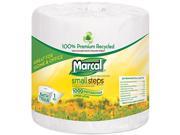 Marcal Small Steps 4415 100% Premium Recycled 1 Ply Bath Tissue 1000 Sheets Roll 40 Rolls Carton