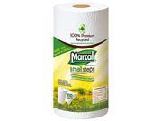 Marcal Small Steps 6210 100% Premium Recycled Mega Roll Paper Towel White 210 Sheets Roll 12 Carton