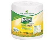 Marcal Small Steps 6079 100% Premium Recycled 2 Ply Embossed Toilet Tissue 48 Rolls Carton