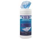 SCRUBS 90356CT Medaphene Disinfectant Wipes 6 x 8 White 50 Canister 6 Carton