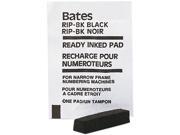 GBC 9808196 Ready Inked Pad for Multiple Lever Movement Numbering Machine Black