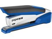 PaperPro 1118 inPOWER 28 Premium Desktop Stapler 28 Sheets Capacity 210 Staple Capacity Full Strip 1 4 Staple Size Blue Silver