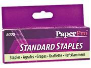 PaperPro 1901 Full Strip Standard Office Staples 5 000 Box