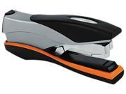 Swingline 87845 Optima Desk Stapler 40 Sheet Capacity Silver Orange Black