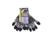 Jackson* Safety Brand 97431 G60 Purple Nitrile Gloves Medium Size 8 Black White Pair