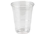 Dixie CP16DX Clear Plastic PETE Cups Cold 16 oz. WiseSize Packs 500 Carton