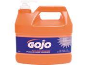 GOJO 0955 04EA Natural Orange Pumice Hand Cleaner Orange Citrus 1 gal Pump