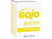GOJO 9102 12CT Enriched Lotion Soap Bag in Box Dispen. Refill Lightly Scented 800ml 12 Carton