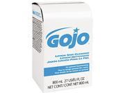 GOJO 9112 12EA Lotion Skin Cleanser Refill Pleasant Liquid 800ml Bag