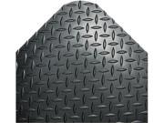 Crown Industrial Deck Plate Anti Fatigue Mat Vinyl 24 x 36 Black