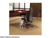 Floortex 1113423ER Polycarbonate Chair Mat 48 x 53 Clear