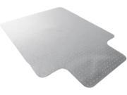 Floortex 118923LR Polycarbonate Chair Mat 47 x 35 with Lip Clear